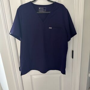 Figs Purple Jam Scrub Top